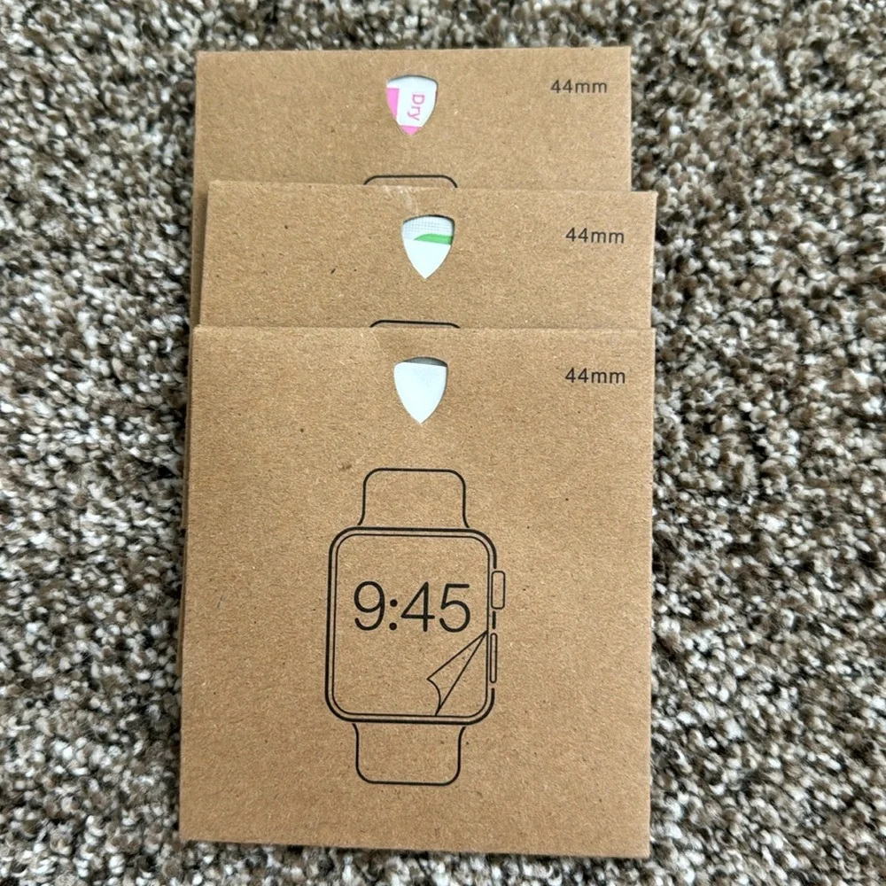New Surround Point Luxury Clear Screen Protector Apple Watch 44mm